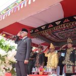 Sekda Provinsi Sultra Jadi Inspektur Upacara Peringatan HUT ke-20 Kabupaten Konsel