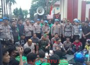 Ojol Kendari Gelar Aksi Solidaritas di Polda Sultra, Minta Pengusutan Tuntas Kasus Affan