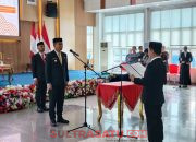 Irham Kalenggo Lantik Ichsan Porosi sebagai Pj Sekda Konsel, Minta Awasi Efisiensi Anggaran dan Inovasi OPD