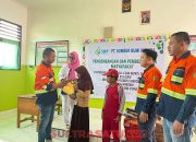 PT Sumber Bumi Putra (SBP) Wujudkan Kepedulian Sosial, Bantu Seragam Siswa SD dan SMP di Andowia