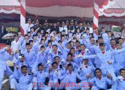 Camat Moramo Aidon Muin Pimpin Upacara HUT ke-80 RI, Serukan Semangat Gotong Royong dan Kerja Bersama