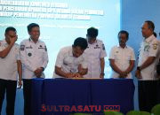 Bupati Konawe Utara Tandatangani Komitmen Bersama Pencegahan Tindak Pidana ASN