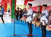 Peringati HGN dan HUT Ke-80 PGRI 2025, Bupati Konawe Utara Bertindak sebagai Inspektur Upacara