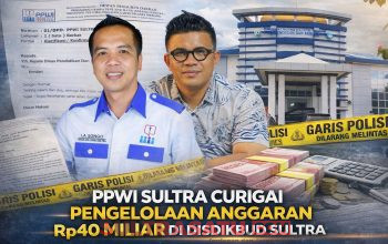 Diduga Tak Transparan Kelola Anggaran 2025, PPWI Surati Dinas Dikbud Sultra