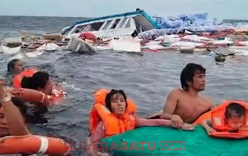 KM Cahaya Intan Celebes Tenggelam di Perairan Bombana