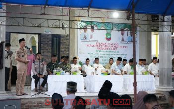 Bupati Konawe Utara Hadiri Safari Ramadan di Wiwirano, Perkuat Ukhuwah dan Silaturahmi