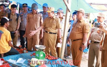 Wabup Konawe Utara Pimpin Operasi Pasar Jelang Idul Fitri 1447 Hijrah