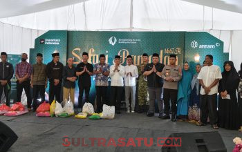 Pererat Silaturahmi, Pemrov Sultra bersama Pemkab Konut dan PT Antam Kompak Safari Ramadhan di Molawe