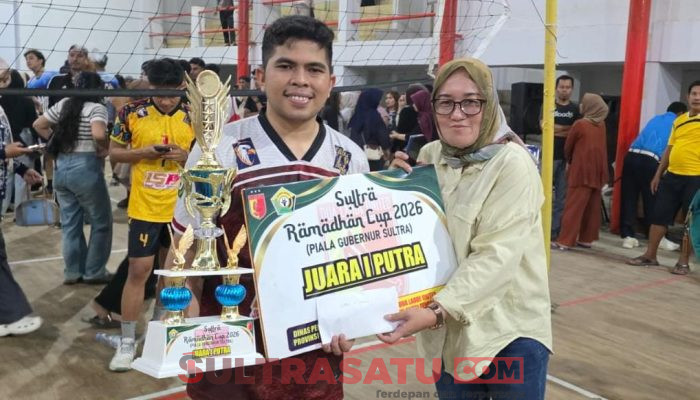 Nurjanah Efendi Dukung Sultra Ramadan Cup 2026, Ajang Pembinaan Bakat Voli Putra–Putri di Momentum Bulan Suci