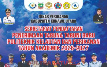 Buruan Daftar, Dinas Perikanan Konawe Utara Buka Rekrutmen Taruna-Taruni Politeknik KP 2026/2027