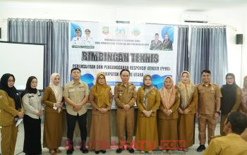 Asisten lll Konawe Utara Buka Penyusunan Perencanaan dan Penganggaran Responsif Gender PPRG Dinas Pemberdayaan Perempuan dan Perlindungan Anak