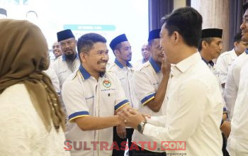 Bupati Konawe Utara Hadiri Pelantikan Pengurus IKA PMMI Sultra Periode 2025-2030 di Kendari