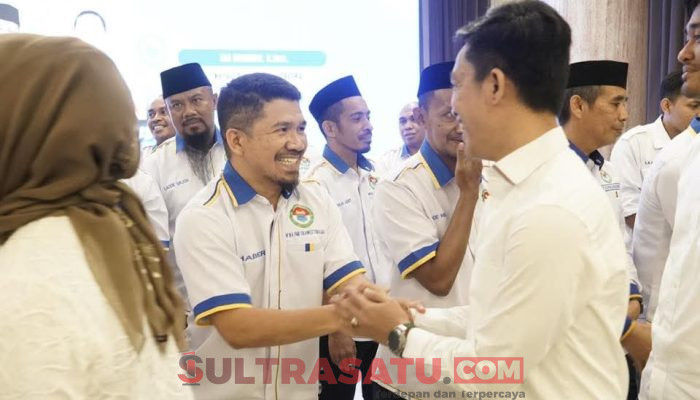 Bupati Konawe Utara Hadiri Pelantikan Pengurus IKA PMMI Sultra Periode 2025-2030 di Kendari