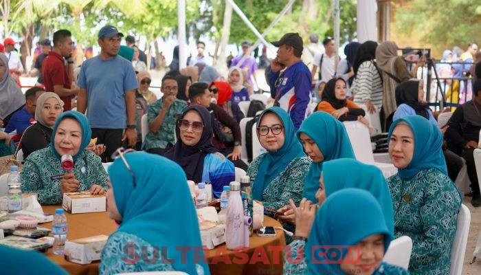 Unjuk Gigi di Festival Pulau Bokori, TP-PKK Konawe Utara Berlomba Cipta Menu Bersama Chef Juna
