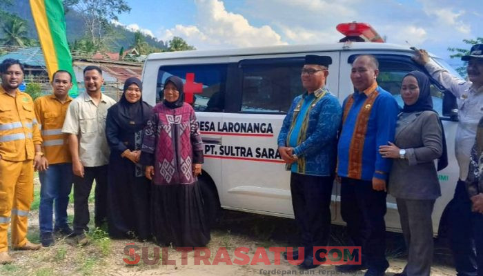 Asisten II Konawe Utara Resmikan Masjid dan Serahkan Ambulans di Desa Laronanga