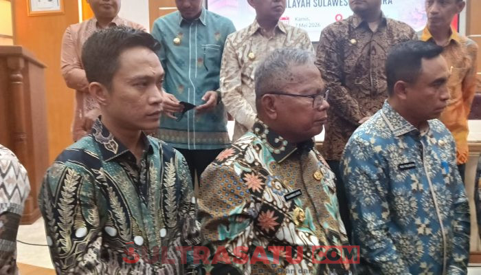 Pemkab Konut Hadiri Rakor Pencegahan Korupsi Pelayanan Publik Bidang Pertanahan dan Aset Daerah di Sultra