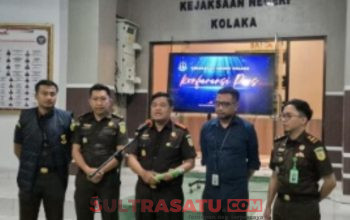 Kejari Kolaka Tahan Tiga Tersangka Dugaan Korupsi Dana BTT Kolaka Timur