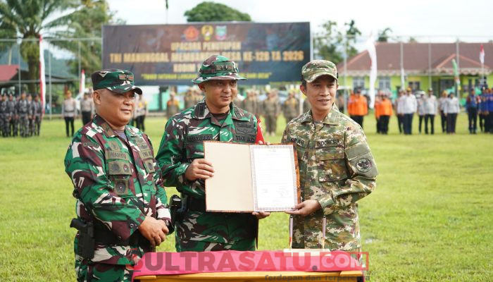 TMMD Ke-128 Kodim 1430/Konut Resmi Ditutup, TNI dan Pemda Perkuat Sinergi Bangun Desa di Konawe Utara