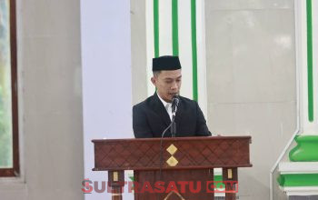 Shalat Idul Adha di Masjid Raya Babussalam, Bupati Ikbar Besama Wabup Abuhaera Ajak Masyarakat Konawe Utara Perkuat Keikhlasan