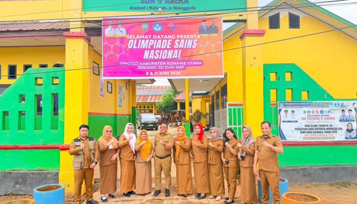 Empat SD Wakili Konut di O2SN Kabupaten, Dikbud Konut Bidik Prestasi Nasional