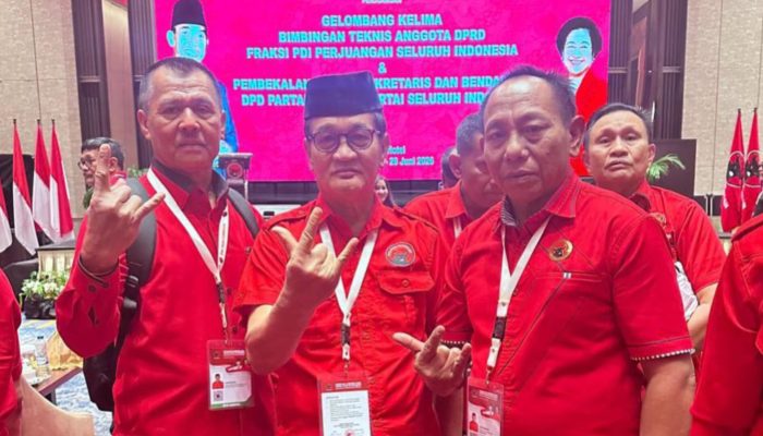 Ketua dan Sekretaris DPC PDI Perjuangan Konut Ikuti Bimtek Nasional, Perkuat Konsolidasi Partai