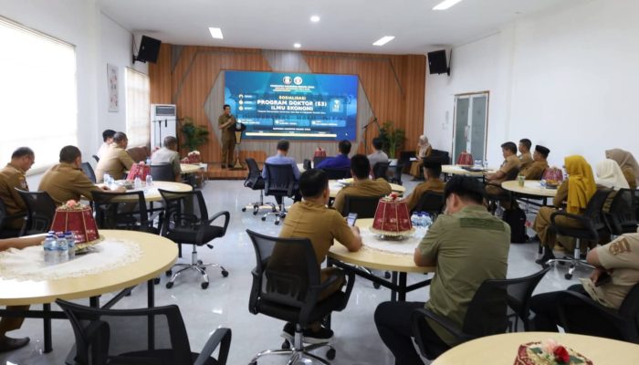 Wabup Konawe Utara Dorong Kepala OPD Raih Gelar Doktor, SDM Jadi Kunci Pembangunan Daerah