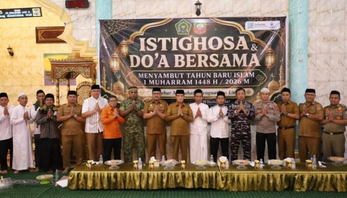 Wakil Bupati Konawe Utara Hadiri Istighosah Sambut 1 Muharram 1448 H