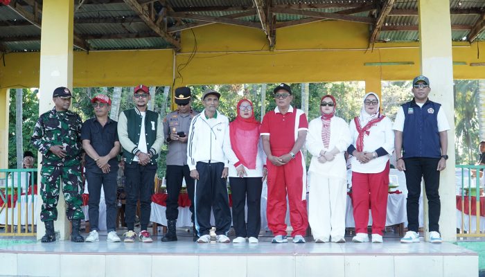 Digagas Karang Taruna, Ketua Komisi I DPRD Konawe Utara, Asmawati Hadiri Pembukaan Pekan Olahraga HUT RI ke-81