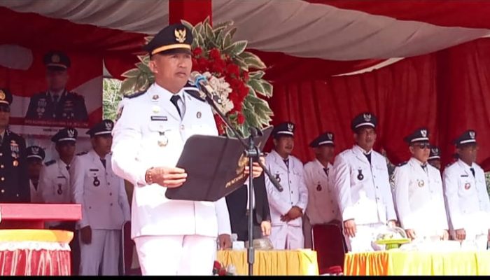 ‎Pimpin Upacara HUT ke-81 RI, Camat Moramo Tekankan Peran Strategis Pemuda Membangun Daerah