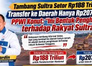 Tambang Sultra Setor Rp188 Triliun, Transfer ke Daerah Hanya Rp207 Miliar, PPWI Konut: “Ini Bentuk Penghinaan terhadap Rakyat Sultra