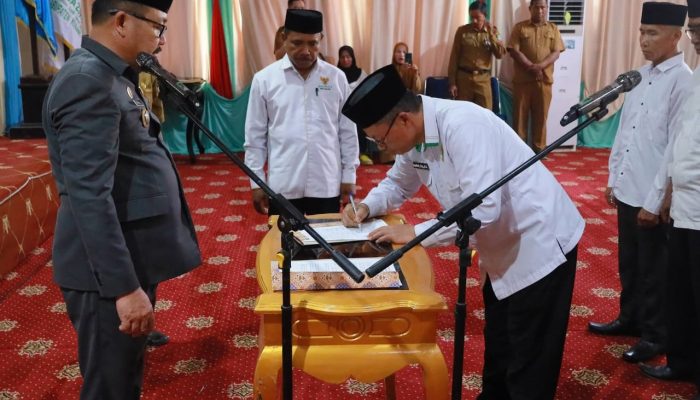 Sekda Konawe Utara Kukuhkan Pengurus BAZNAS 2025–2030, Pengelolaan Zakat Didorong Lebih Profesional